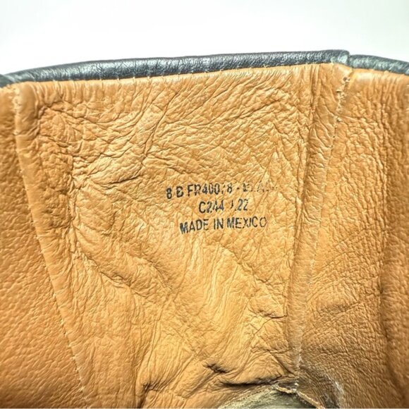 New! Frye Veronica Inside Zip Black Leather Bootie 8B - Picture 11 of 14